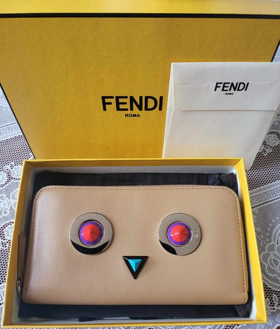 FENDI Continental Face Wallet Luxury Bags Wallets on Carousell