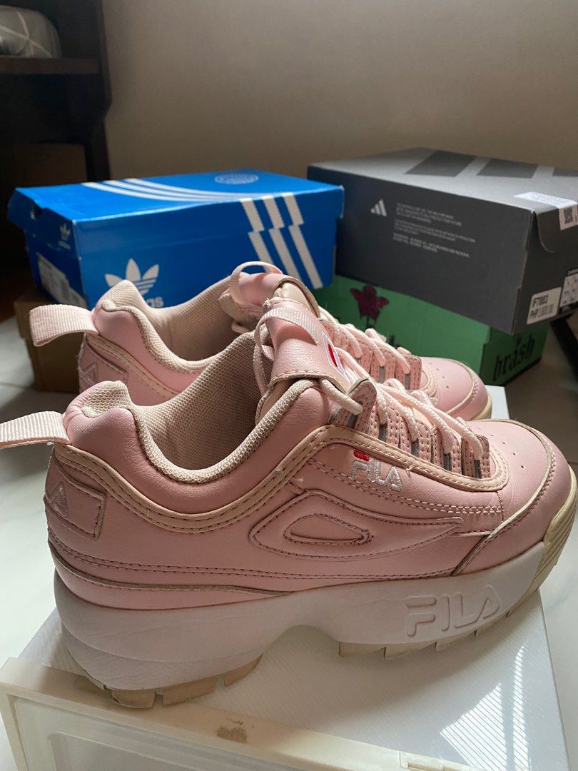 Peach blush fila disruptor store