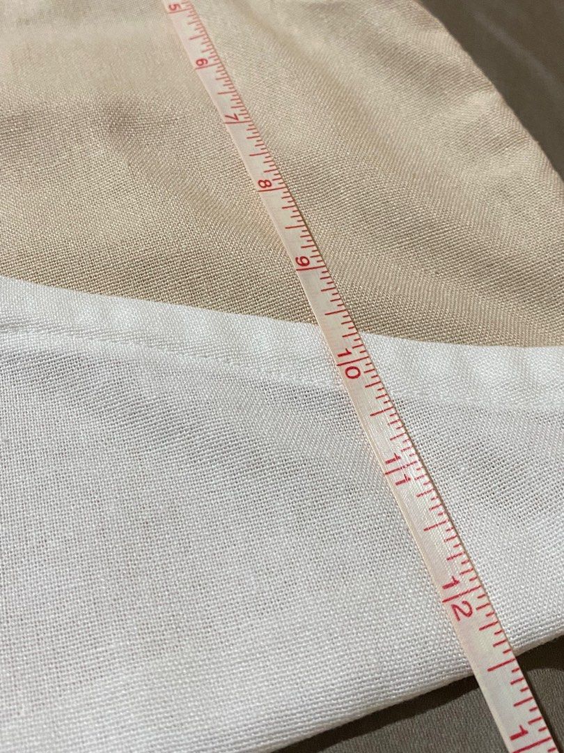 Foxglove Two-Tone Linen Top (Category: Sleeveless) located in Marikina City. Submitted by msgdptrp (Listing ID 1268853594, Image 3). Description: ‼️ AVAILABLE, ON-HAND ‼️ ‼️ NEGOTIABLE ‼️ – purchased at ₱660 from @shop.foxglove on IG – white and beige Ky sleeveless top with adjustable straps in two-tone (snow + sand) in size MEDIUM – brand new without tag, never worn but washed – NO WHEN WORN PHOTOS as it is already too loose on me – measurements