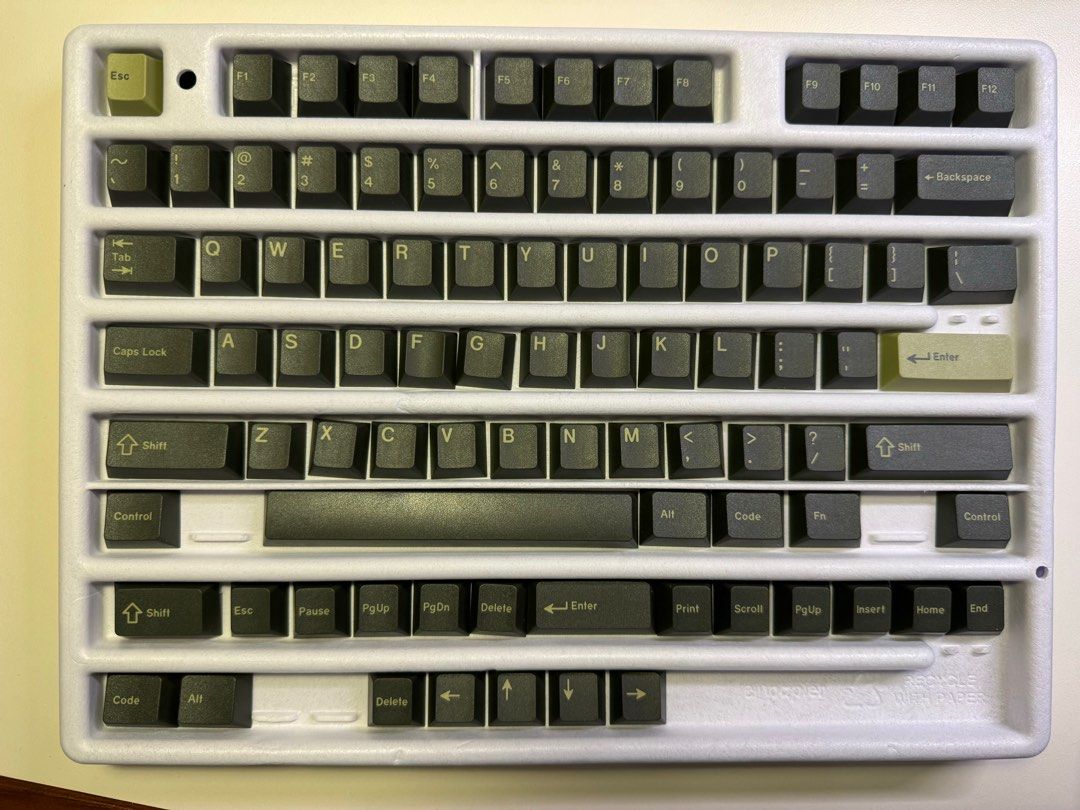キーボード GMK Olive R2 Noir Keycap GMK CYL Olive <2 – Oblotzky Industries