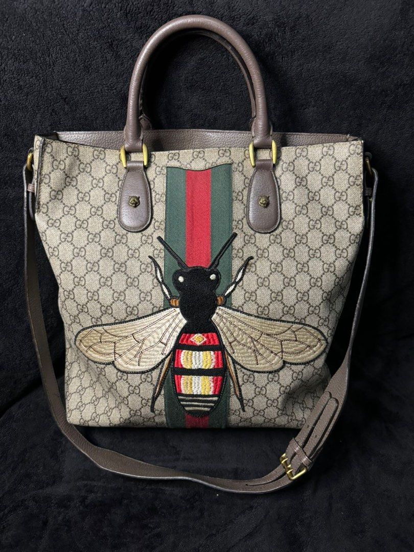 Gucci Bee Tote Women s Fashion Bags Wallets Tote Bags on