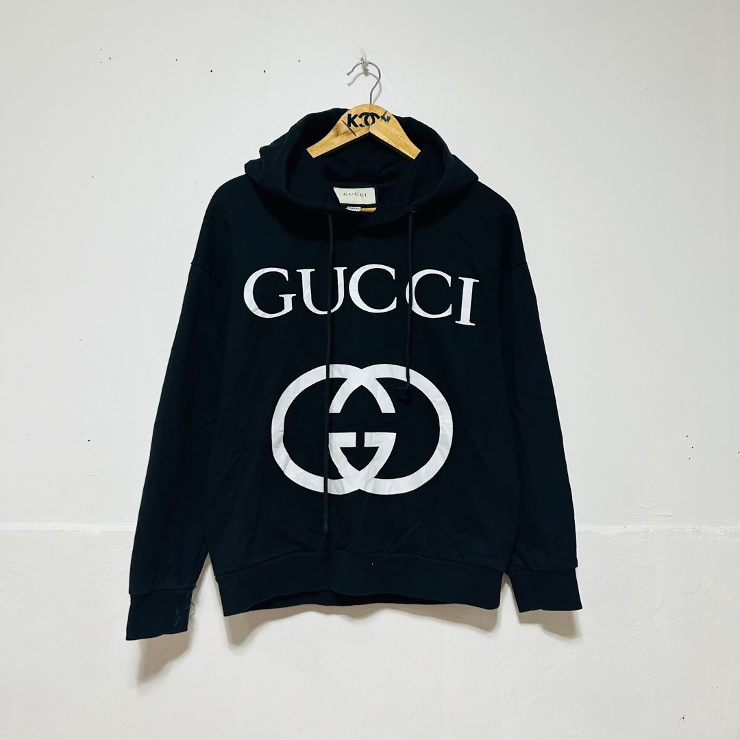 Gucci Hoodie, Luxury, Apparel on Carousell