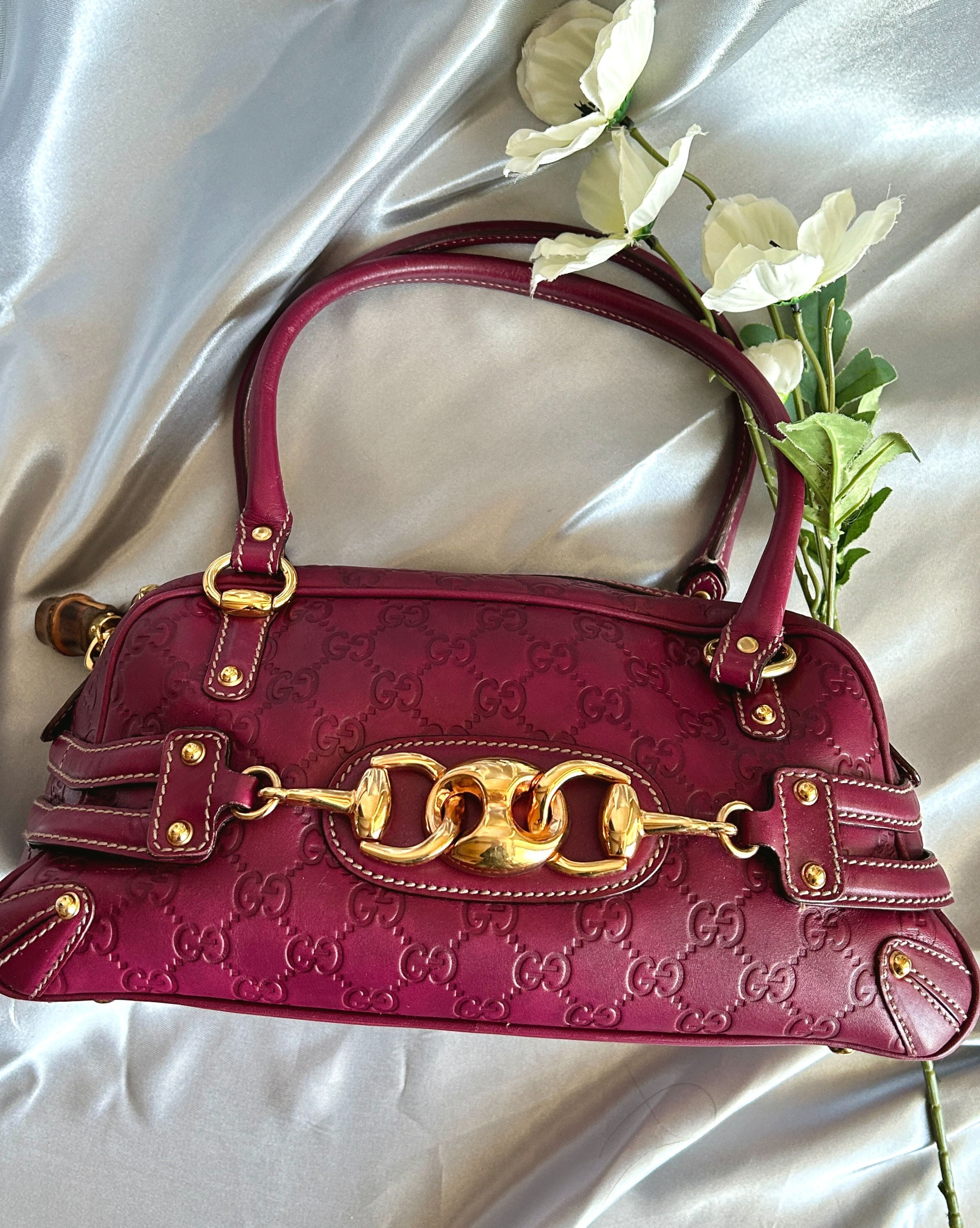 Gucci horsebit boston bag deals