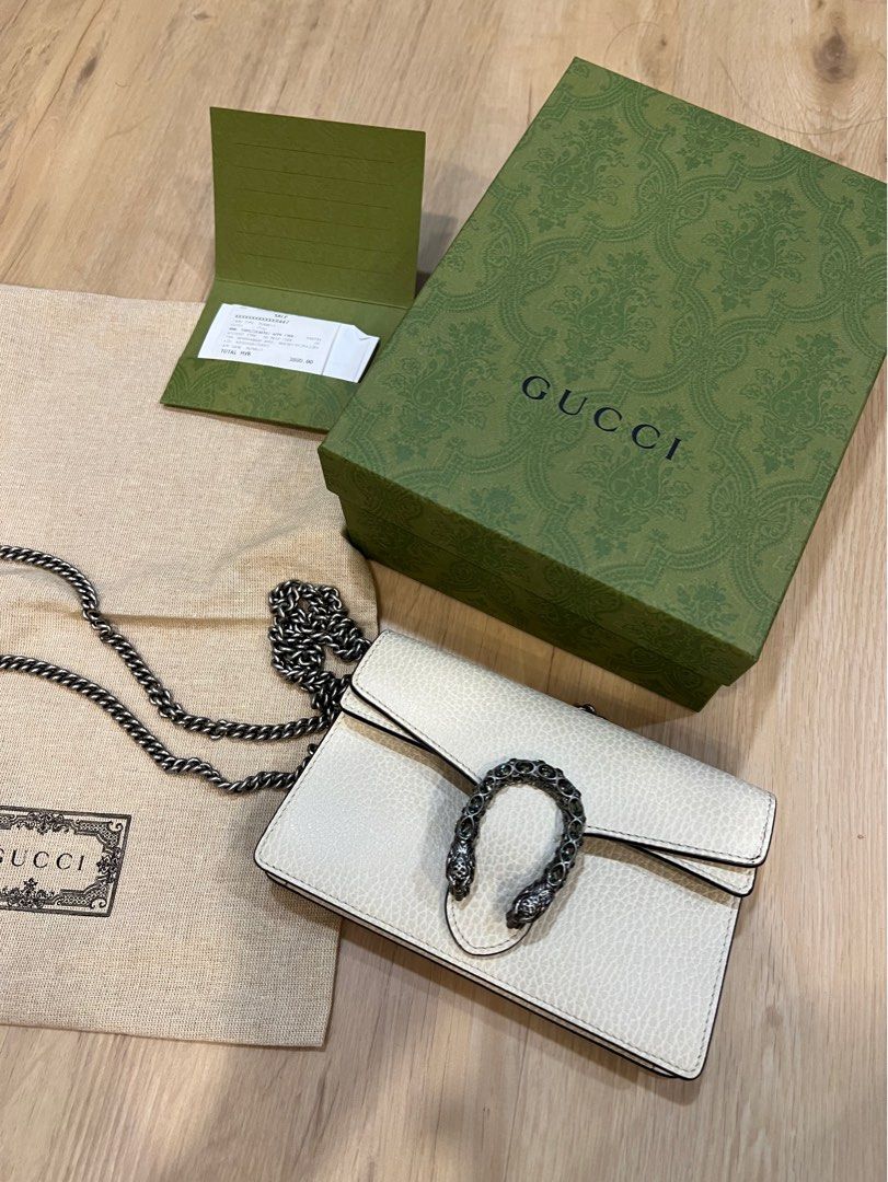 Gucci mini deals dionysus white