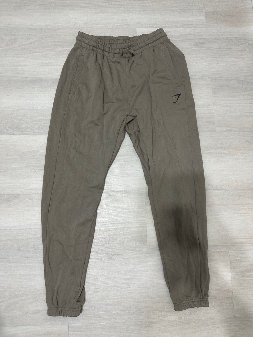 Gymshark GLOBAL LIFTING OVERSIZED JOGGERS, 男裝, 褲＆半截裙, 運動褲- Carousell