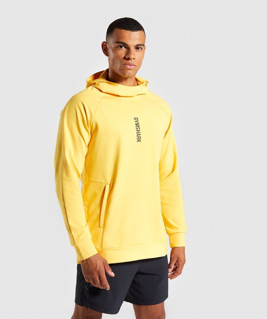 Yellow gymshark hoodie sales
