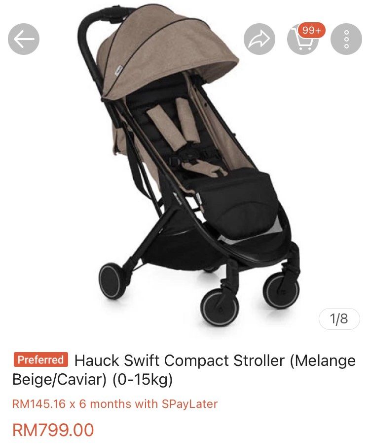 Hauck stroller swift Babies Kids Going Out Strollers on Carousell