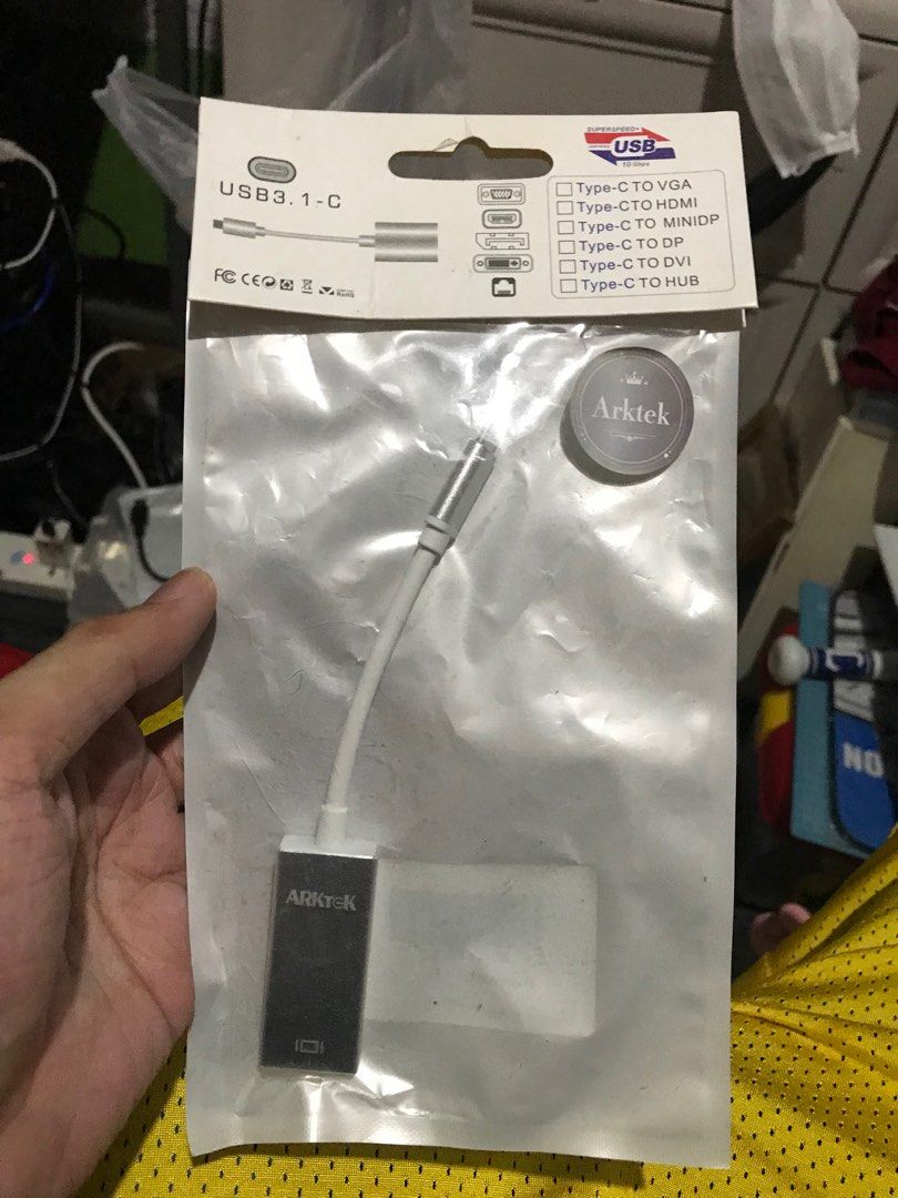 HDMI miniDP converter to Type C (Category: Cables & Adaptors) located in Las Pinas. Submitted by All.here_OnlineShop (Listing ID 1268729104, Image 1). Description: HDMI miniDP converter to Type C. Brand new and not been used. Please double check what you need before you purchase the item. 350 only. Shipping via LBC or JRS (Provincial) Lalamove (same day delivery within Metro Manila). You can also have the option to pay via gcash and have it shipp