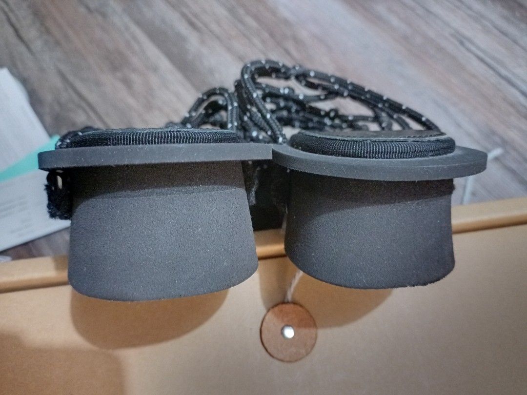 日本製Hender Scheme Rope Sandal Black Size 2 around 23.5 37碼號