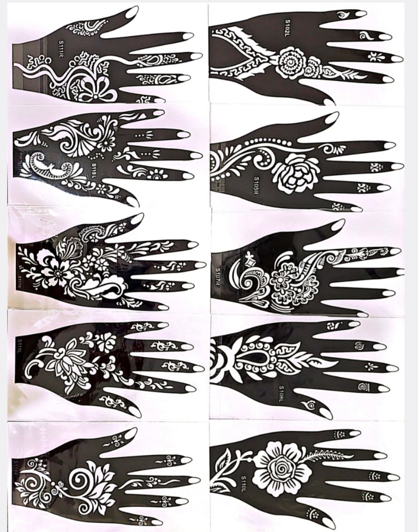 Henna Stencils