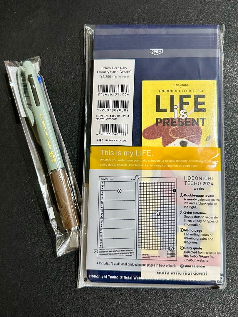 Hobonichi Weeks 2024 English, Hobbies & Toys, Stationery & Craft