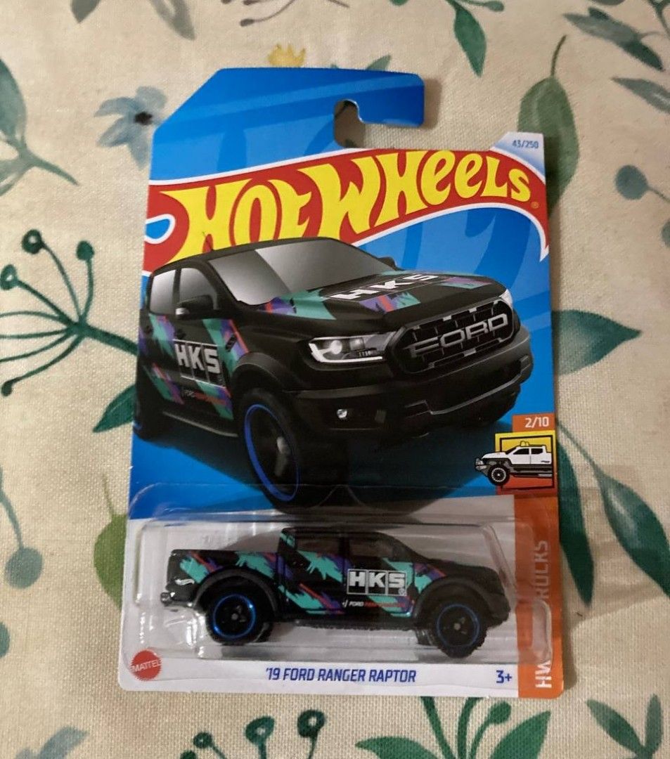 19 ford ranger hotsell raptor hot wheels