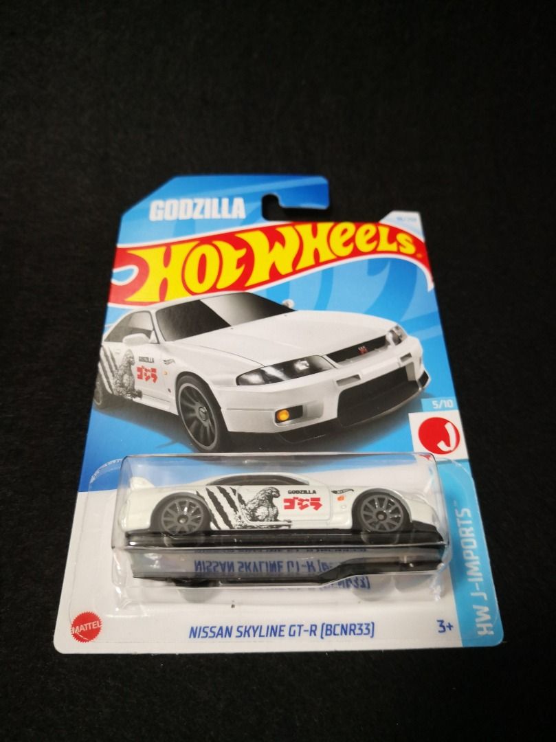Hot Wheels Nissan Skyline GT R R33 Godzilla 2024 Hobbies Toys