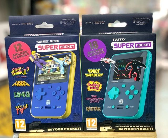 Hyper Mega Tech Super Pocket (Capcom / TAITO Edition), 興趣及遊戲, 玩具 & 遊戲類 ...