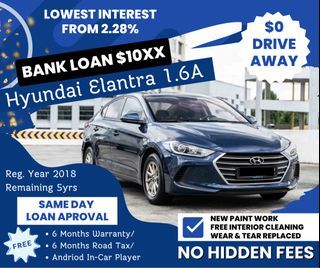 Hyundai Elantra 1.6 GLS (A)