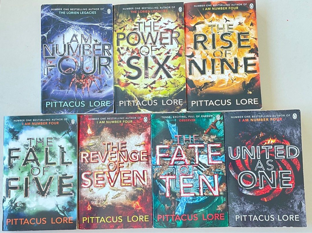 I Am Number Four series, Hobbies & Toys, Books & Magazines, Fiction