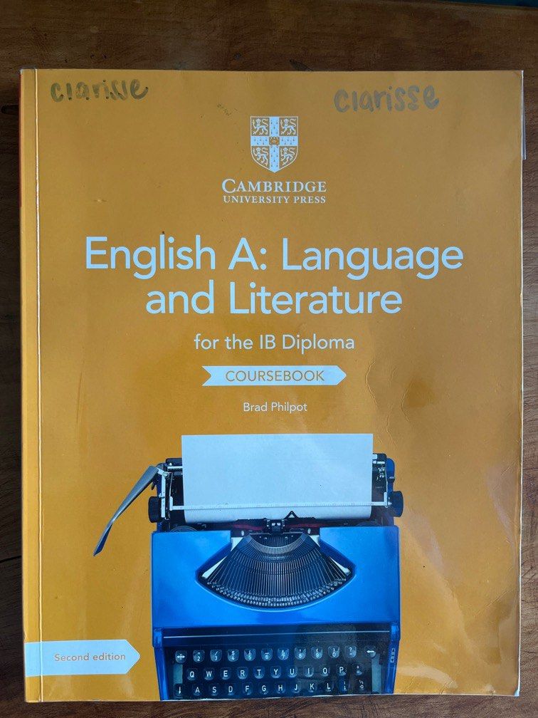 IB English A LangLit Coursebook Cambridge Hobbies Toys Books ib-english-a-langlit-coursebook-cambridge-hobbies-toys-books