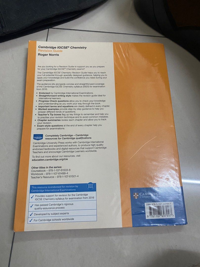 Igcse chemistry revision guide hobbies toys books magazines