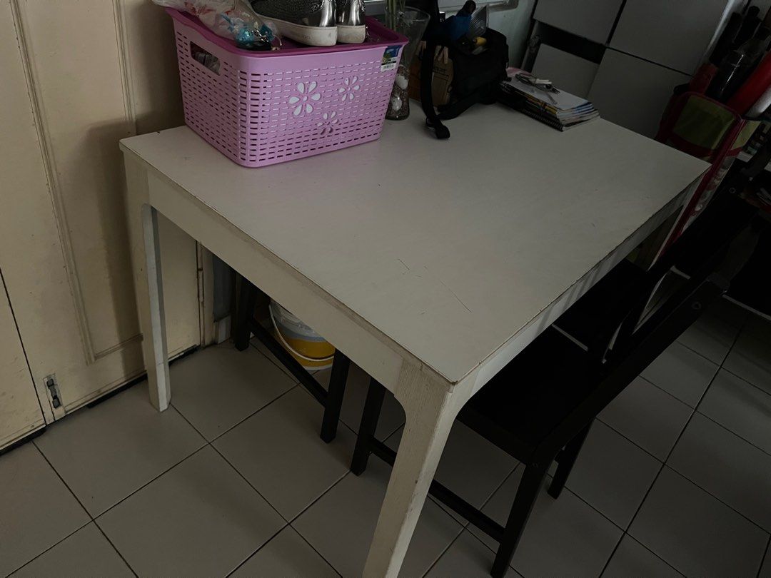 IKEA DINING TABLE EXTENDS, Furniture & Home Living, Furniture, Tables