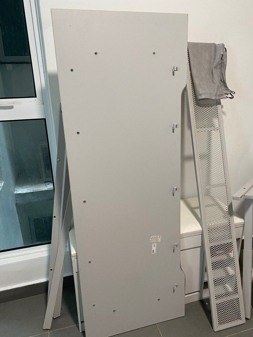 Ikea UTESPELARE Gaming desk, light gray, Furniture & Home Living