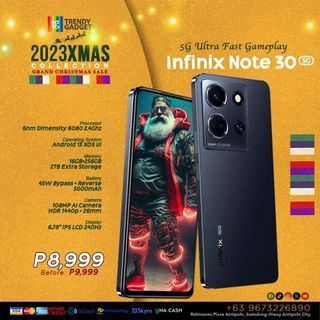 Infinix Note 30 5G ₱855/mo