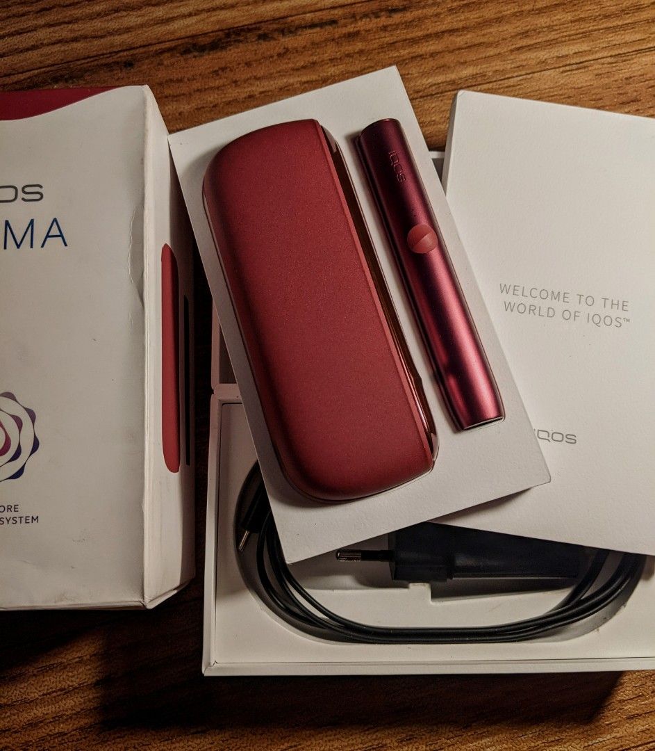 Iqos Iluma Mid Kit Sunset Red, Elektronik, Lainnya di Carousell