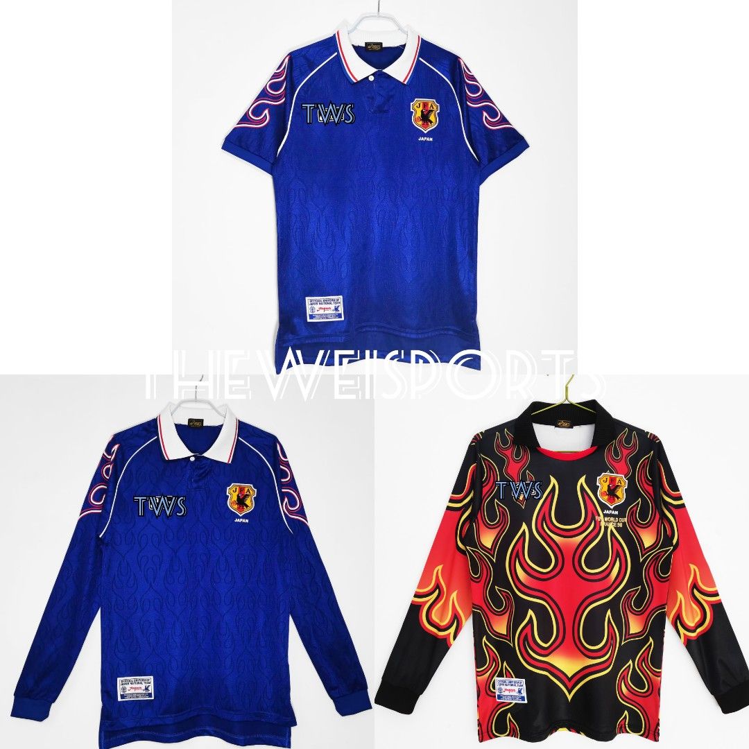 World Cup Jp Retro Football Japan Retro World Cup Jersey, Men's