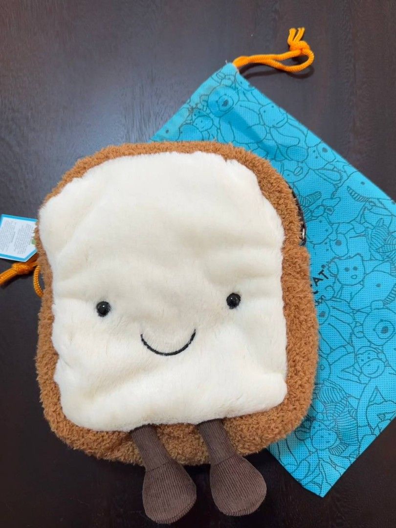 Jellycat amuseable online toast bag