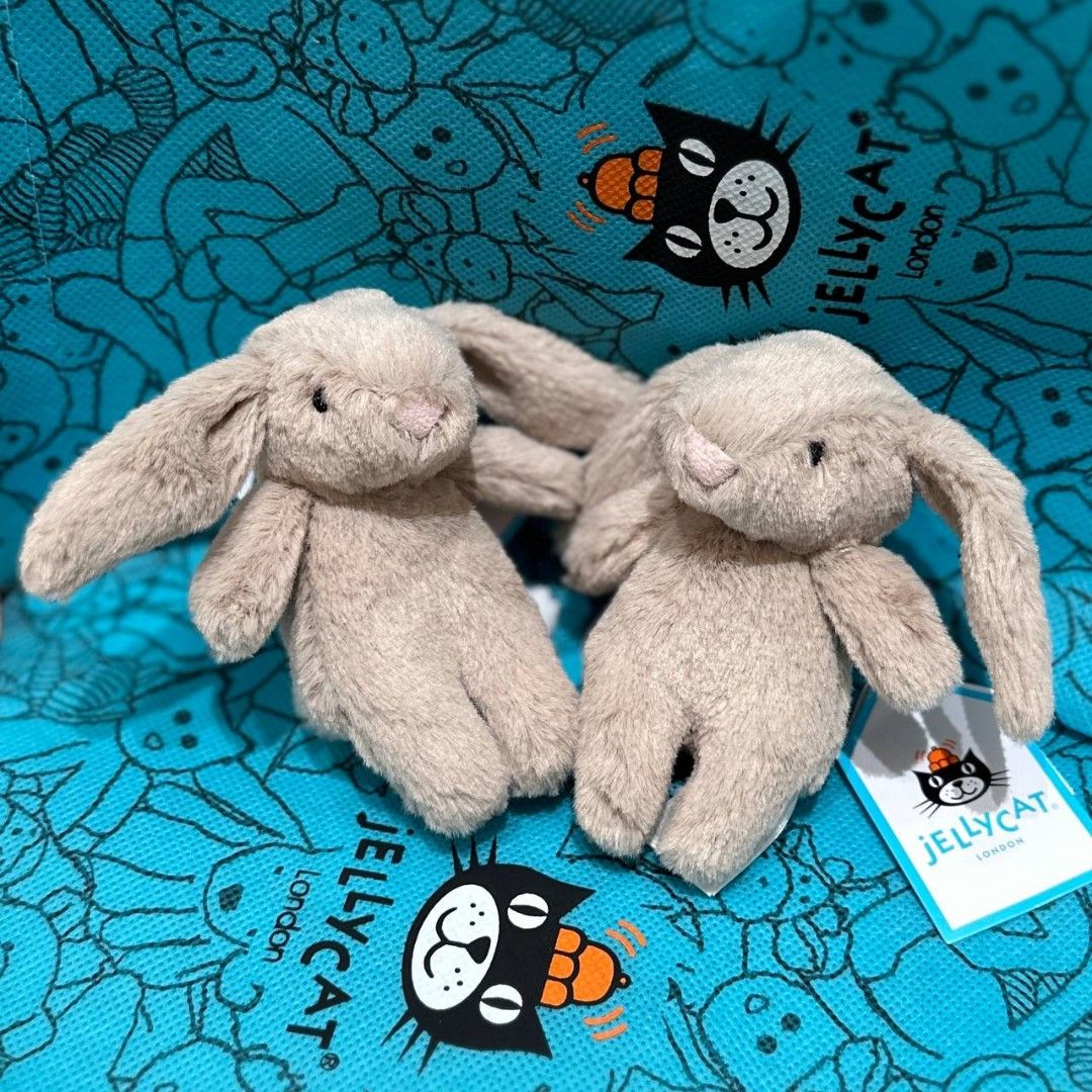 Bashful bunny beige bag charm online