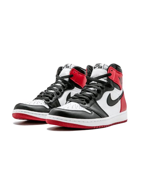 Jordan Kids Air Jordan 1 Retro High OG UNC Toe Sneakers - Farfetch