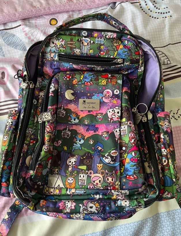 Jujube BRB Toki camp diaper hospital bag JJB Be right back