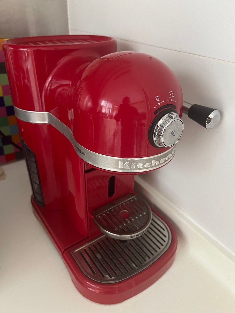 KitchenAid Nespresso coffee machine, TV & Home Appliances, Kitchen