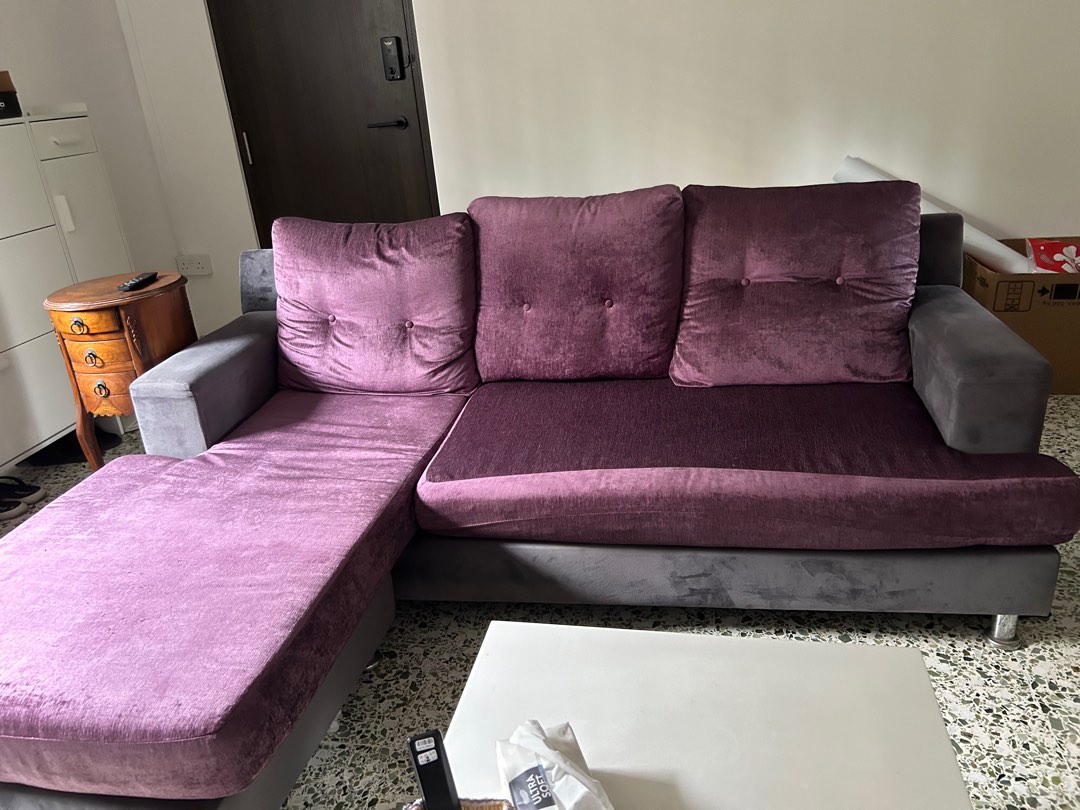 L Shape Sofa, Furniture & Home Living, Furniture, Sofas on Carousell