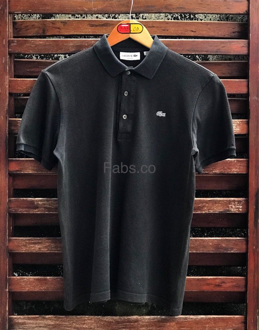 Polo lacoste deals crocodile noir