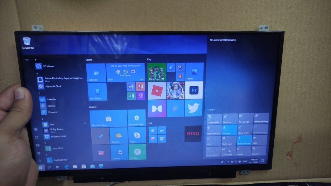 Lcd Laptop 14.0 inch 30pin (Category: Laptops & Notebooks) located in Bacoor. Submitted by ivanyun (Listing ID 1268738084, Image 3). Description: Genuine used Lcd for Laptop slim 30pins led test to sawa all you want before bayad pickup OR cod available naman po be sure lang na compatible sa unit nila 👍 pwede test agad before bayad.