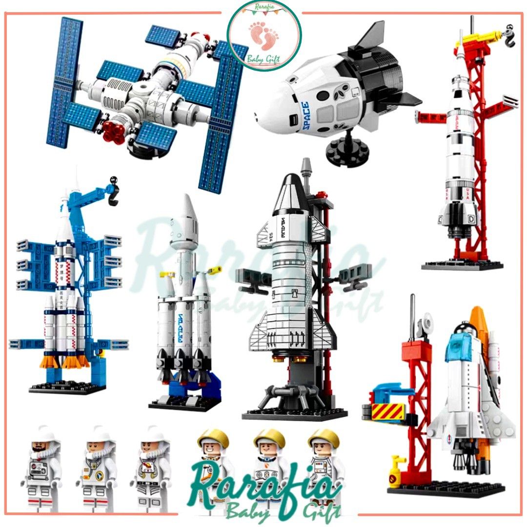 Compatible with Lego Space Rocket Building Blocks Launch Center Base Puzzle  DIY Model Set Bricks Toys for Children Boys - AliExpress