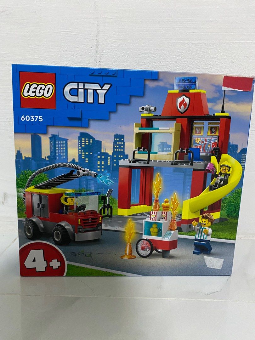 Lego 60375 fire station , Hobbies & Toys, Toys & Games on Carousell