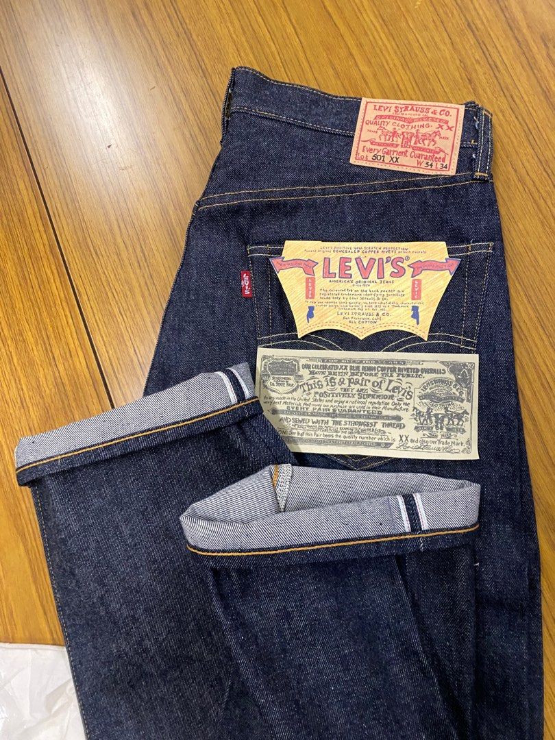 Levi's 501 LVC 1955 501 LIMITED EDITION 11/501, 男裝, 褲＆半截裙