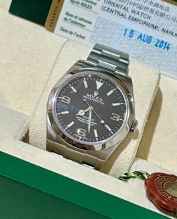 99% NEW 2014 Rolex Explorer 1 39MM 214270