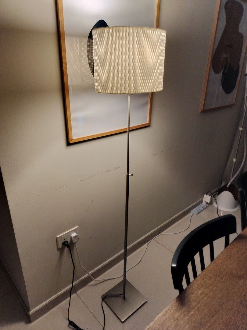L.New IKEA ALANG Floor Standing Lamp light, Furniture & Home Living