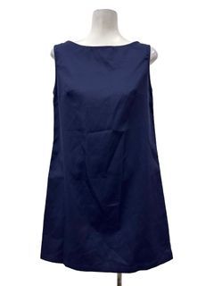 Love Bonito Navy Blue Boatneck Tent Dress