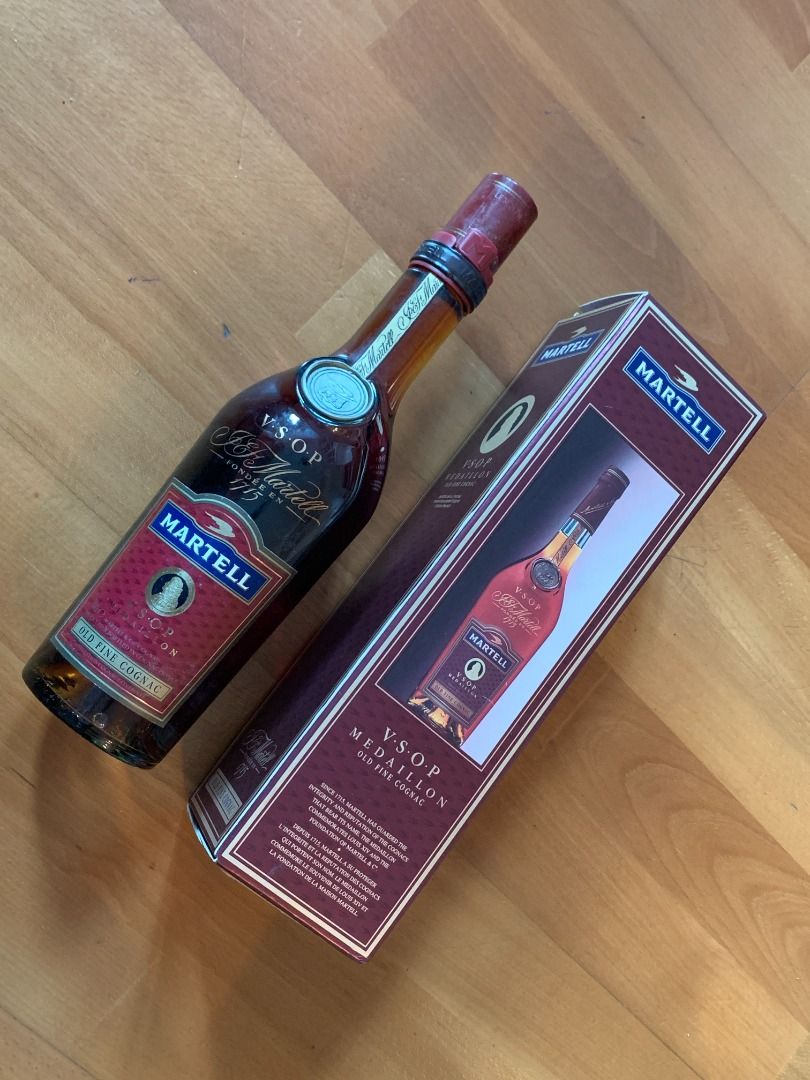 Martell V.S.O.P Medaillon Old fine Cognac 90年代金牌馬爹利VSOP