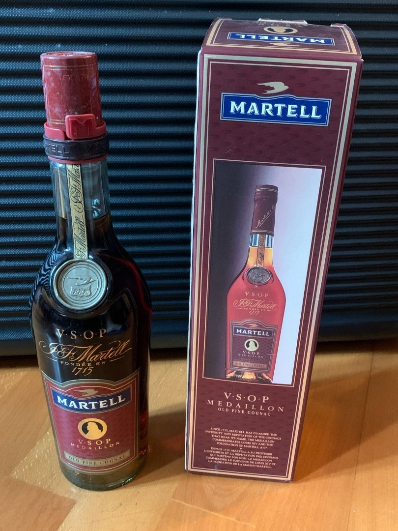 Martell V.S.O.P Medaillon Old fine Cognac 90年代金牌馬爹利VSOP