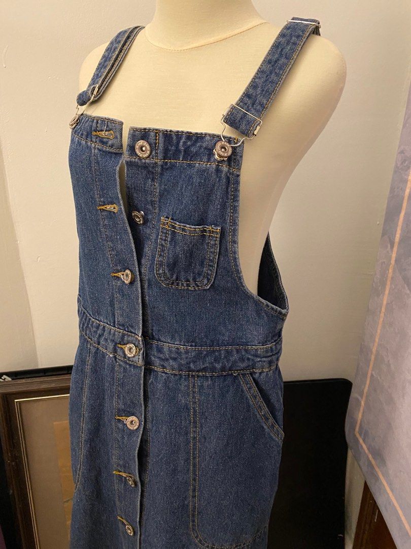 Flowy store skirt overalls