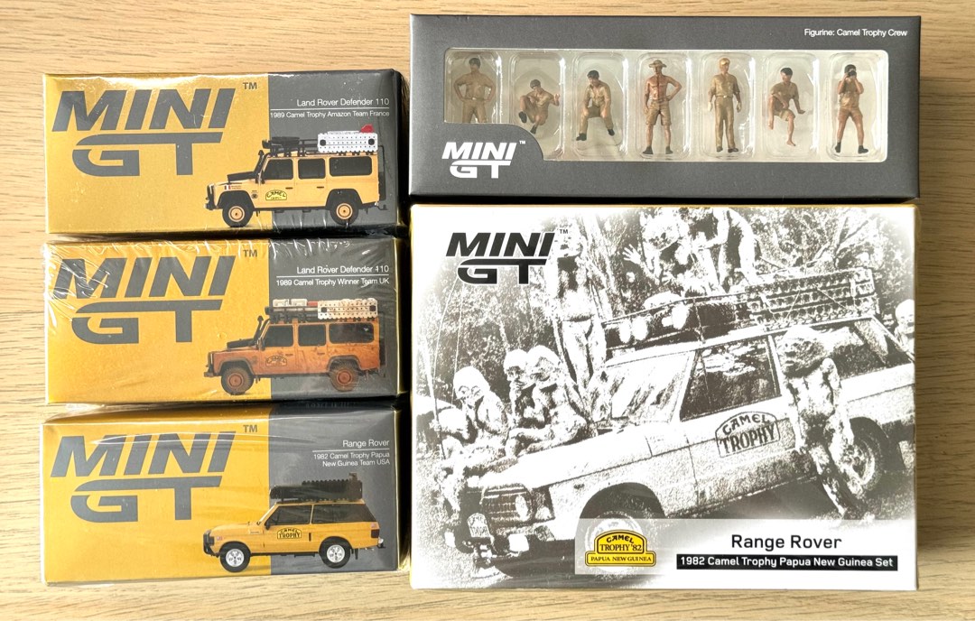 Minigt Camel Trophy bundle, Hobbies & Toys, Toys & Games on Carousell