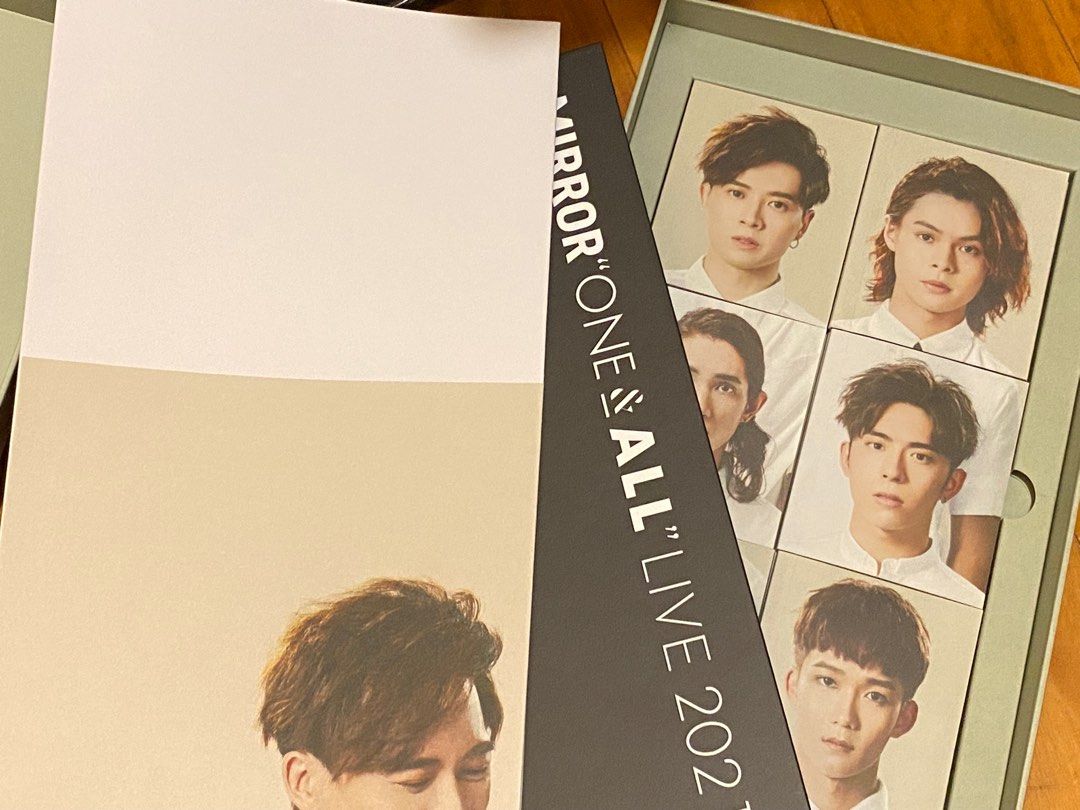 絕版（不散放）Mirror Boxset 演唱會 one & all 2021 / we are live concert 2022