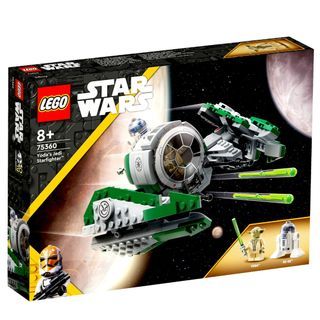 MISB Lego Star Wars The Clone Wars Series 75360 Yoda's Jedi Starfighter ( Includes Yoda And R2-D2 )