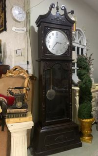 Moathe antique grandfather clock