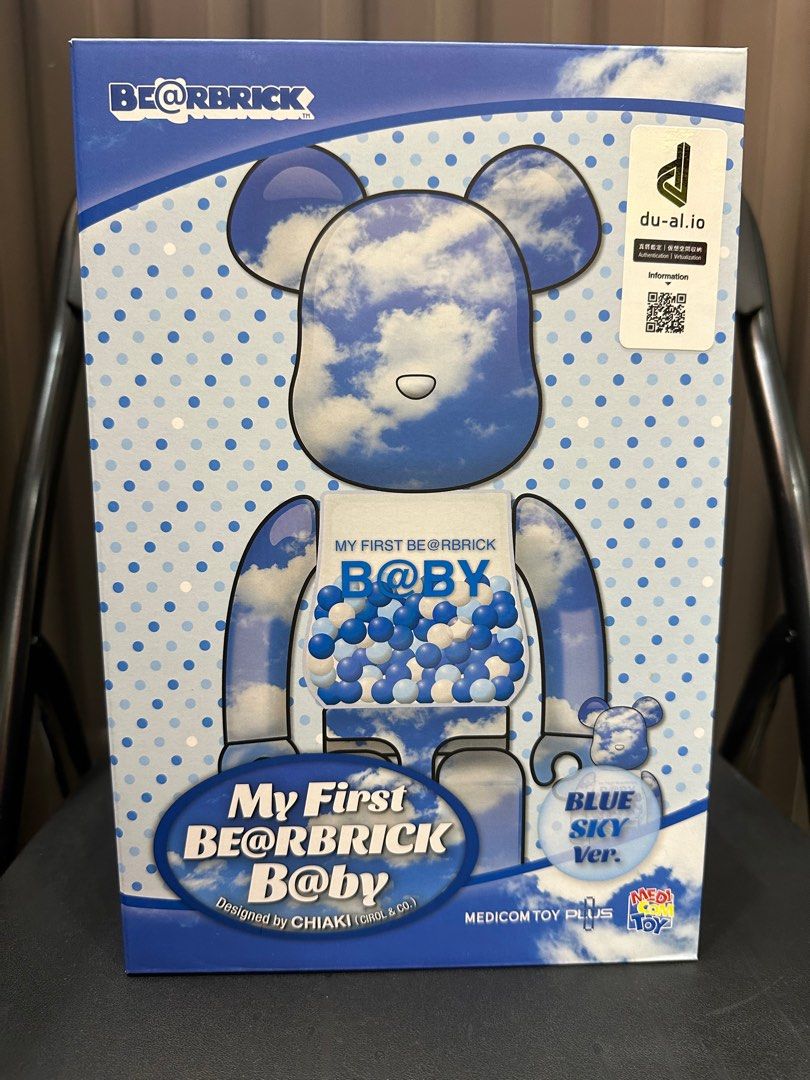 MY FIRST BE@RBRICK B@BYBLUESKY 400％100 ％