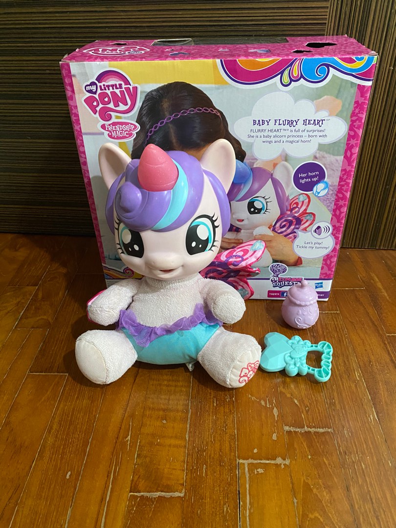 Flurry top heart plush
